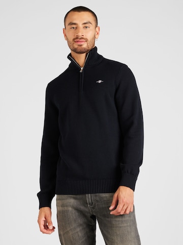 GANT - Jersey en negro: frente