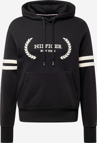 Sweat-shirt 'Laurel' TOMMY HILFIGER en noir : devant