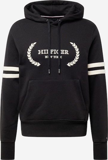 TOMMY HILFIGER Sweatshirt 'Laurel' in schwarz / weiß, Produktansicht