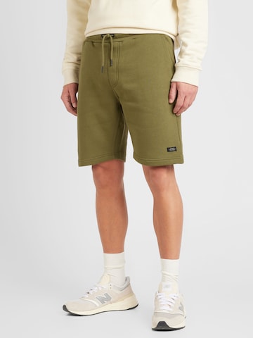 BLEND Normální Kalhoty 'Downton' – zelená: přední strana