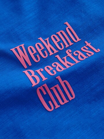 Next Lyhyt pyjama värissä sininen