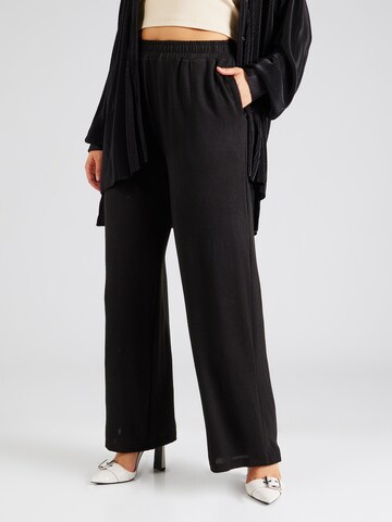 ONLY Carmakoma Wide leg Pants 'CARALBA AMY' in Black: front