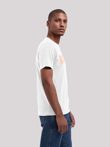 T-Shirt 'Knut & Jan Hamburg Noorden Collegiate' F4NT4STIC en blanc