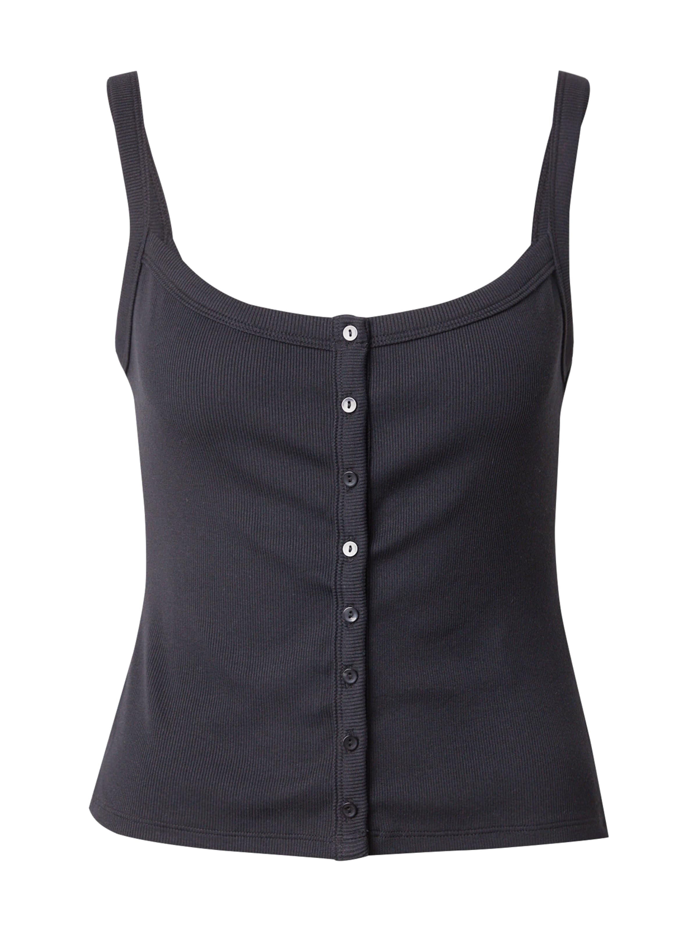 Haut 'BARE' Abercrombie & Fitch en noir : devant