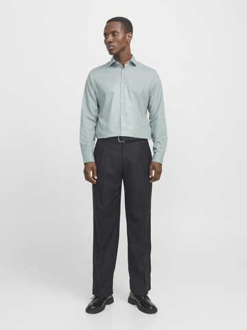 Coupe slim Chemise 'JPRBLAPARKER' JACK & JONES en bleu