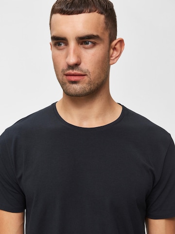 T-Shirt SELECTED HOMME en noir