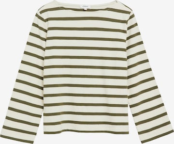 Sweat-shirt s.Oliver en vert : devant