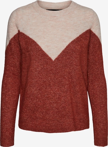 VERO MODA Sweater 'Plaza' in Red: front
