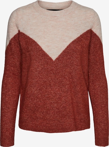 VERO MODA Pullover 'Plaza' in Rot: predná strana