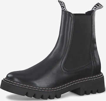 TAMARIS Chelsea Boots in Black: front