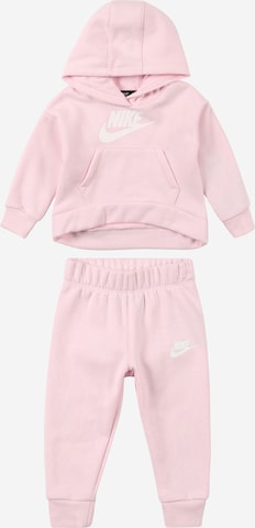 Nike Sportswear - Fato de jogging em rosa: frente