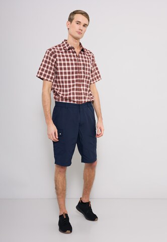 ICEPEAK Regular Outdoor Pants 'Anzio' in Blue