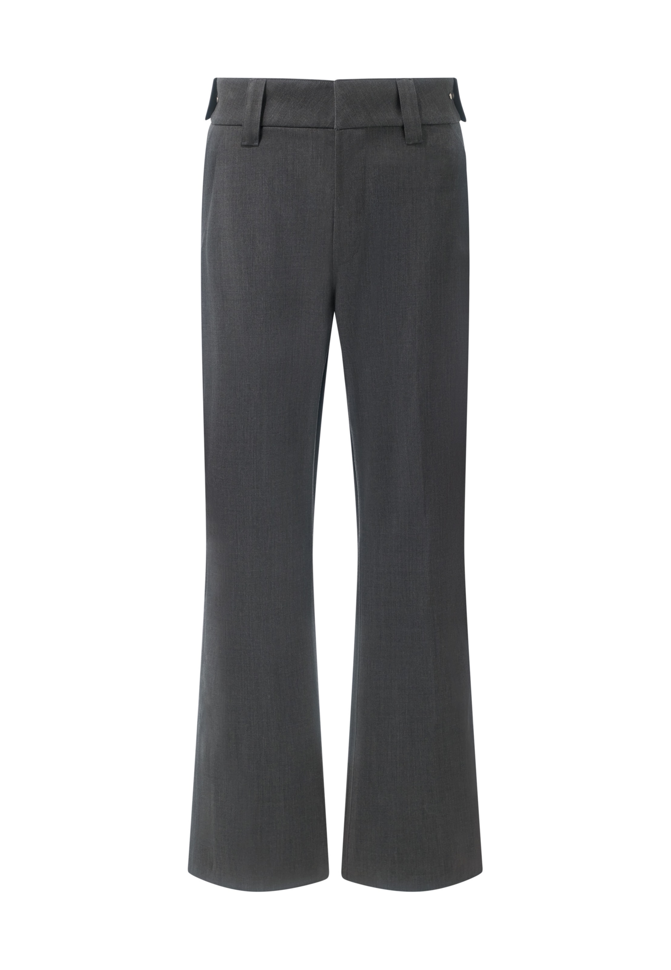 Boggi Milano Flared Weatherproof pants 'B Tech' in Grey: front