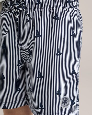 WE Fashion Bathing trunks in Blue