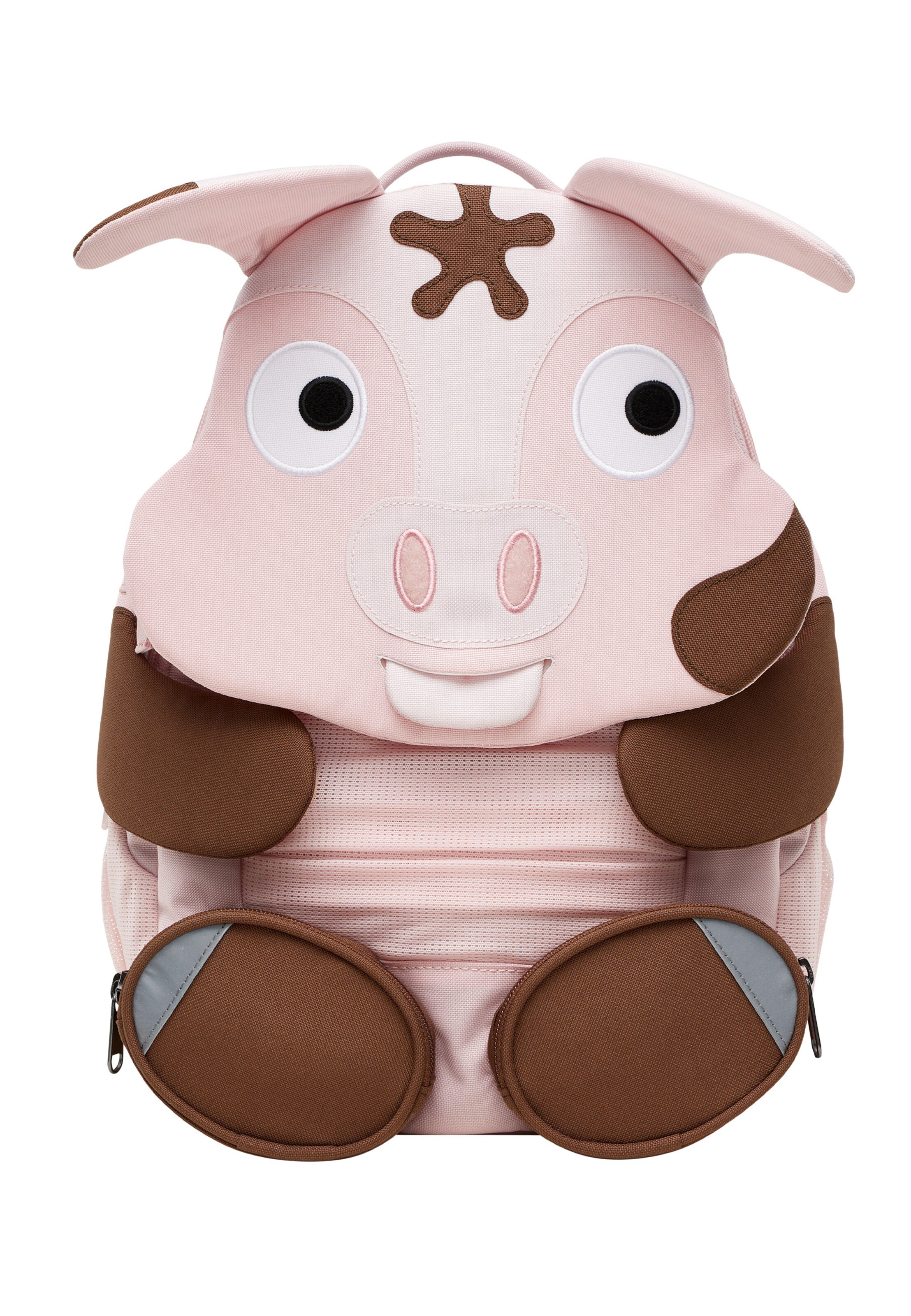 Zaino 'Großer Freund Tonie' di Affenzahn in rosa: frontale