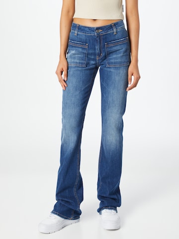 Evazați Jeans 'NEWMOLLY' de la Dondup pe albastru: față