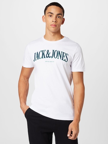 JACK & JONES Shirt 'HOOK' in White: front