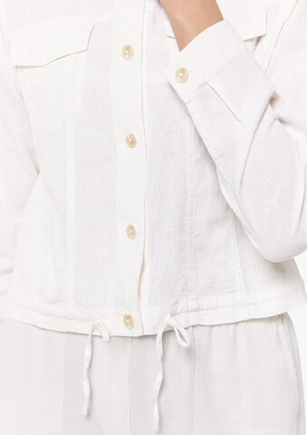 comma casual identity Between-Season Jacket in White