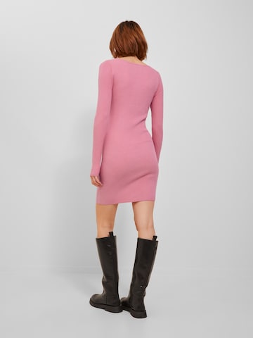 JJXX Úpletové šaty 'Jupiner' – pink