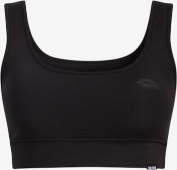 Haut de sport Smilodox en noir : devant