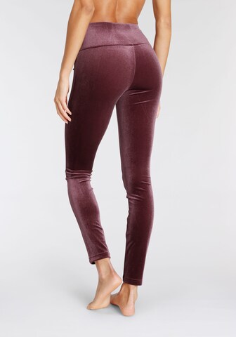 LASCANA Skinny Legíny – červená