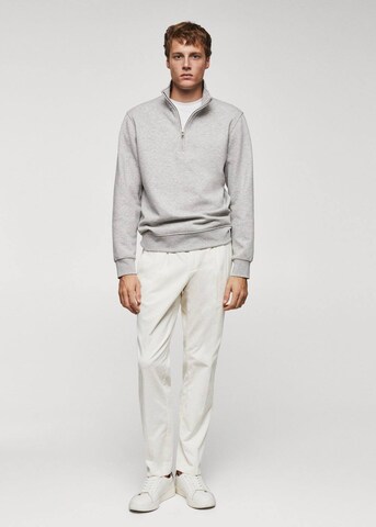 MANGO MAN Sweatshirt 'Winny' in Grau