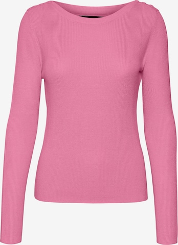 VERO MODA Sweater 'NEW LEXSUN' in Pink: front