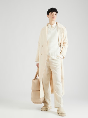 Misspap Between-seasons coat in Beige