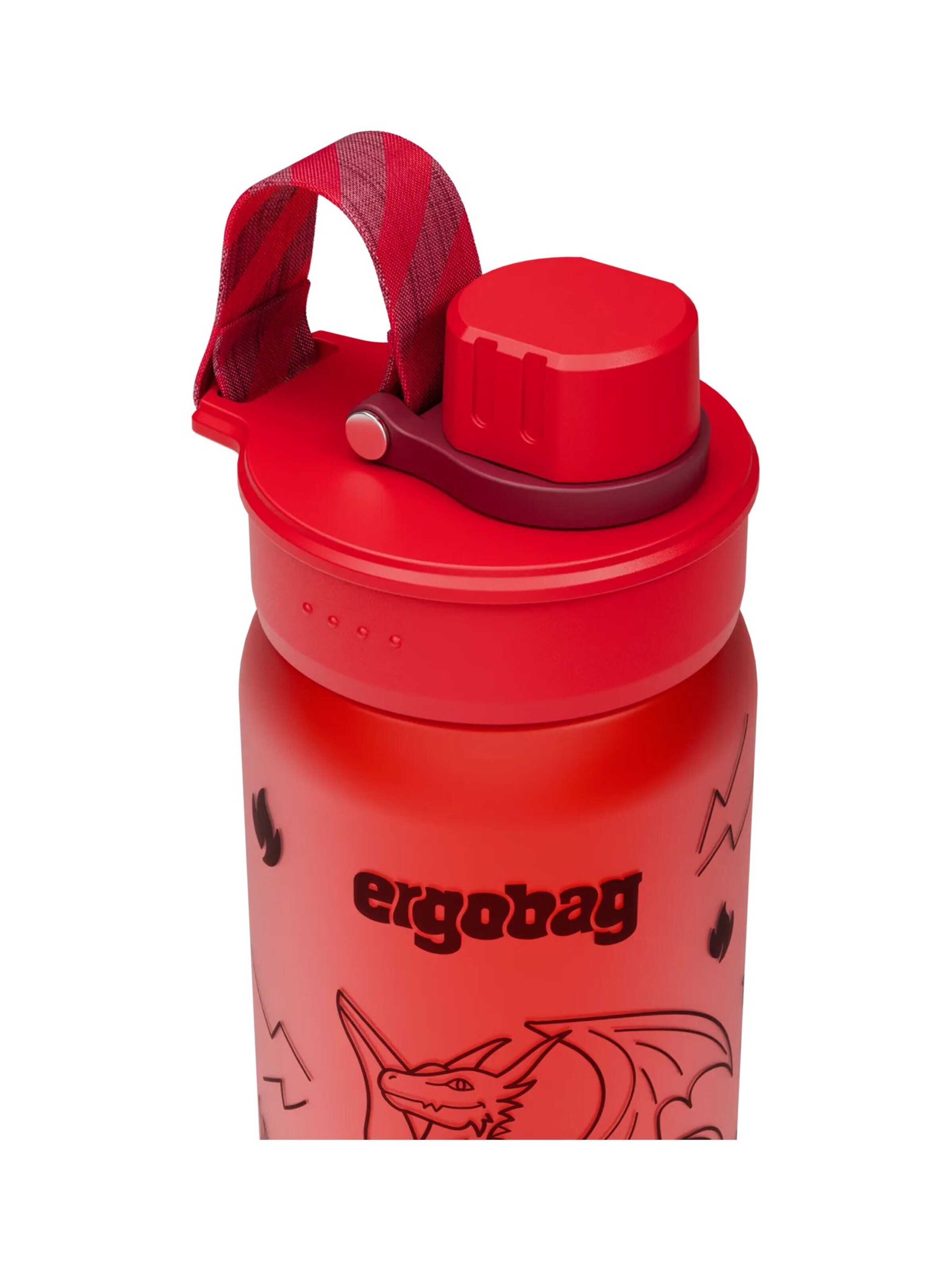 ergobag Trinkflasche 'Trinkflasche Trinkflasche'‌‌‌ in Rot