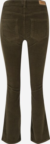 Only Petite Bootcut Broek in Groen