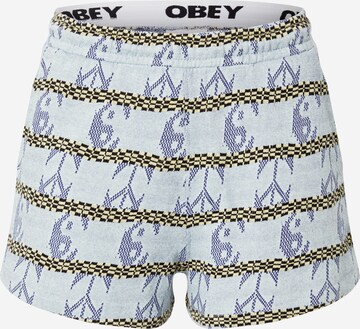 Obey Regular Hose 'ESTELLE' in Blau: predná strana