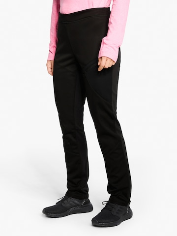 ZIENER Regular Workout Pants in Black