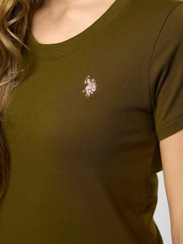 U.S. POLO ASSN. Paita 'Amy' värissä vihreä