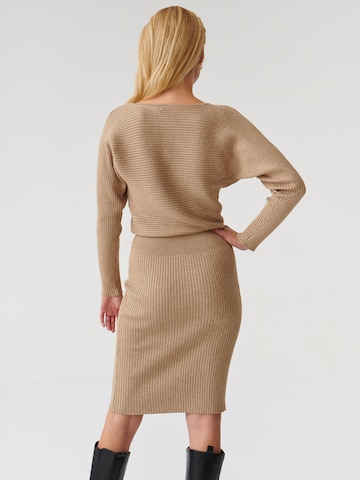 TATUUM Kleid 'Fulina' in Beige