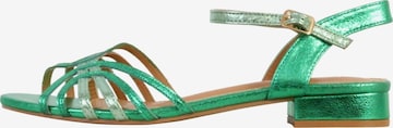 POTI PATI - Sandalias 'Supermodische Riemchensandalen' en verde: frente