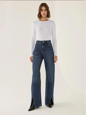 Wide leg Jeans di Hiccup in blu