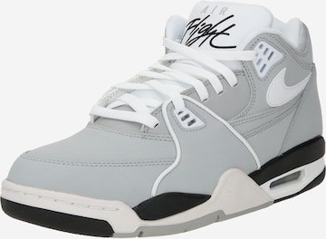 Nike SportswearNiske tenisice 'AIR FLIGHT 89' - siva boja: prednji dio