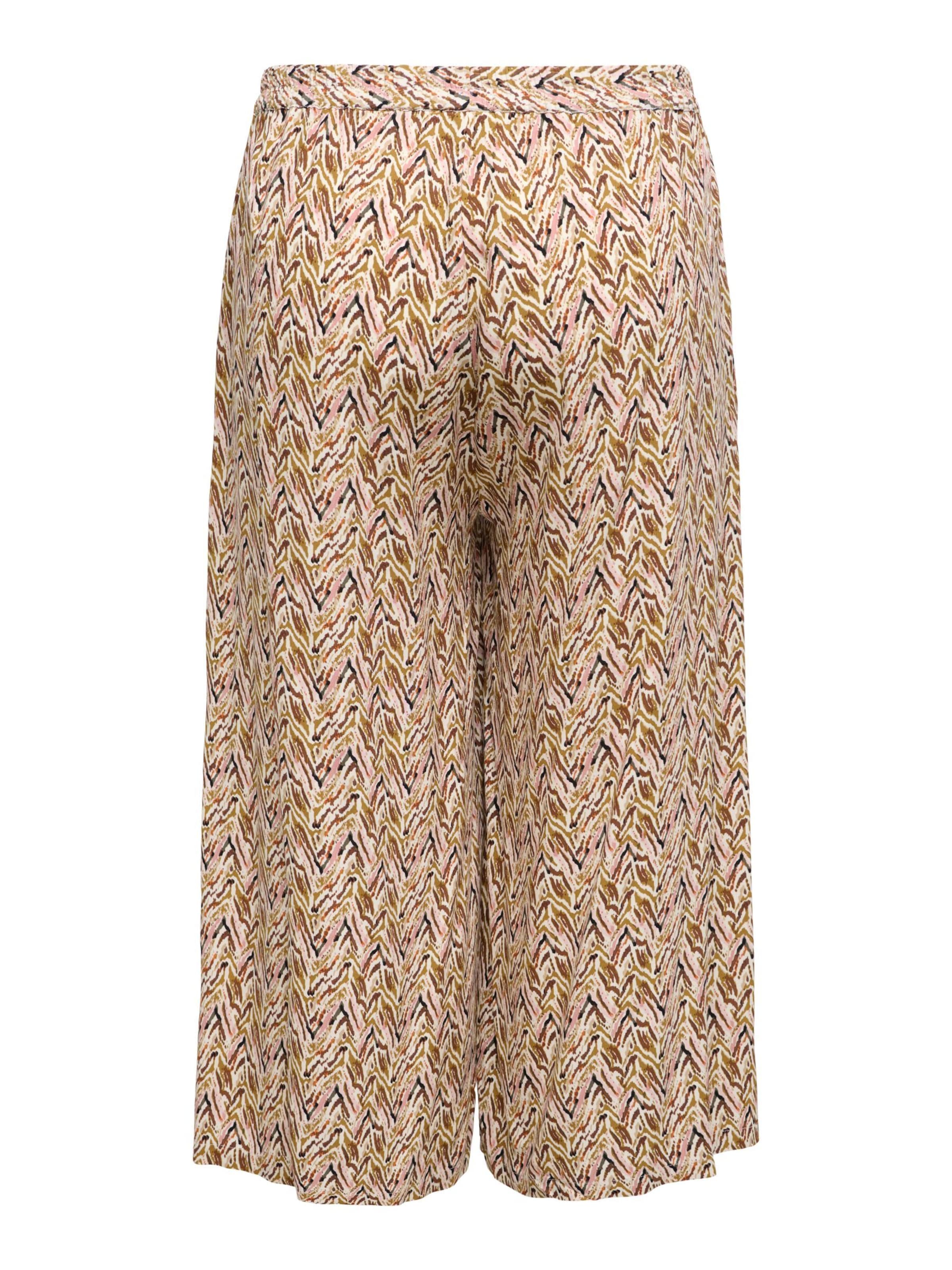 ONLY Carmakoma regular Bukser 'Nova' i brun