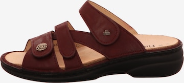 Finn Comfort Mules 'Ventura Soft' in Red: front