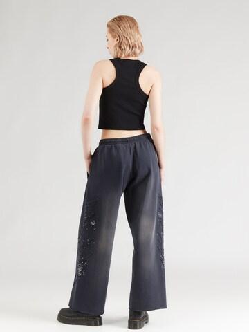 Wide Leg Pantalon 'Fury' WEEKDAY en noir
