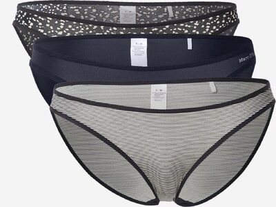 Marc O'Polo Bodywear Slip in navy / anthrazit / weiß, Produktansicht