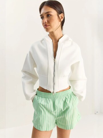 Veste de survêtement Bianco Lucci en blanc