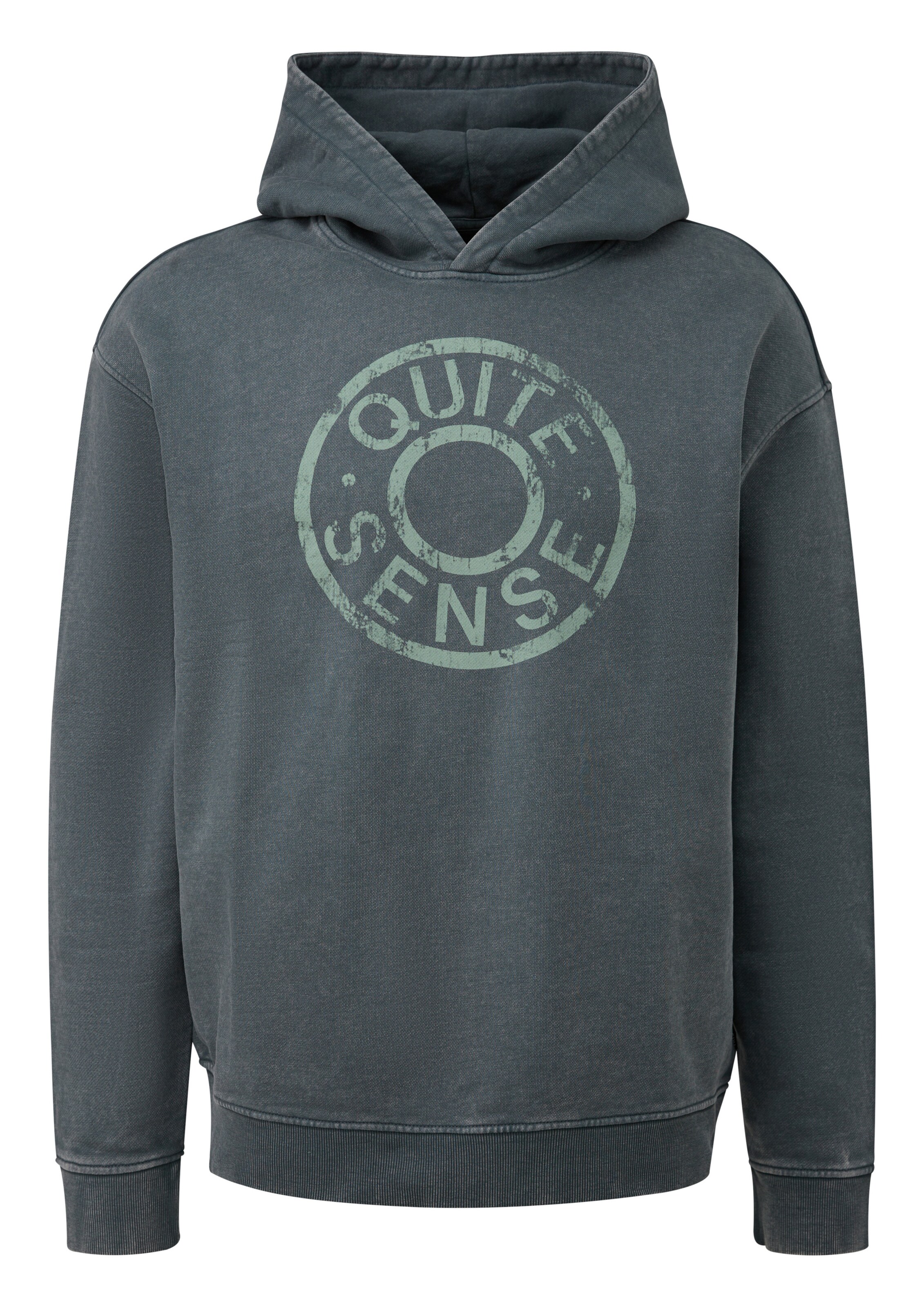QS Sweatshirt in blau / türkis, Produktansicht
