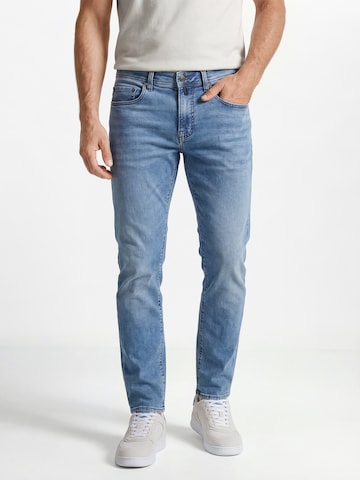 PIERRE CARDIN Regular Jeans ' Lyon ' in Blue: front