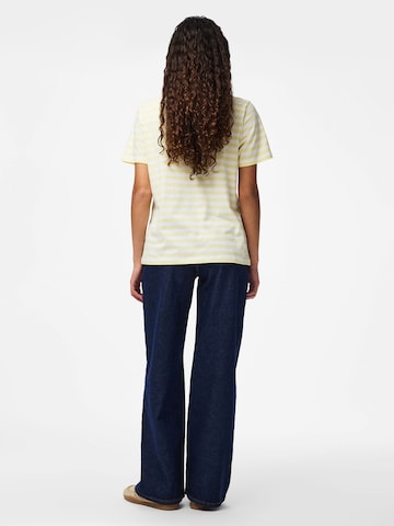 PIECES Shirt 'PCRIA ' in Beige