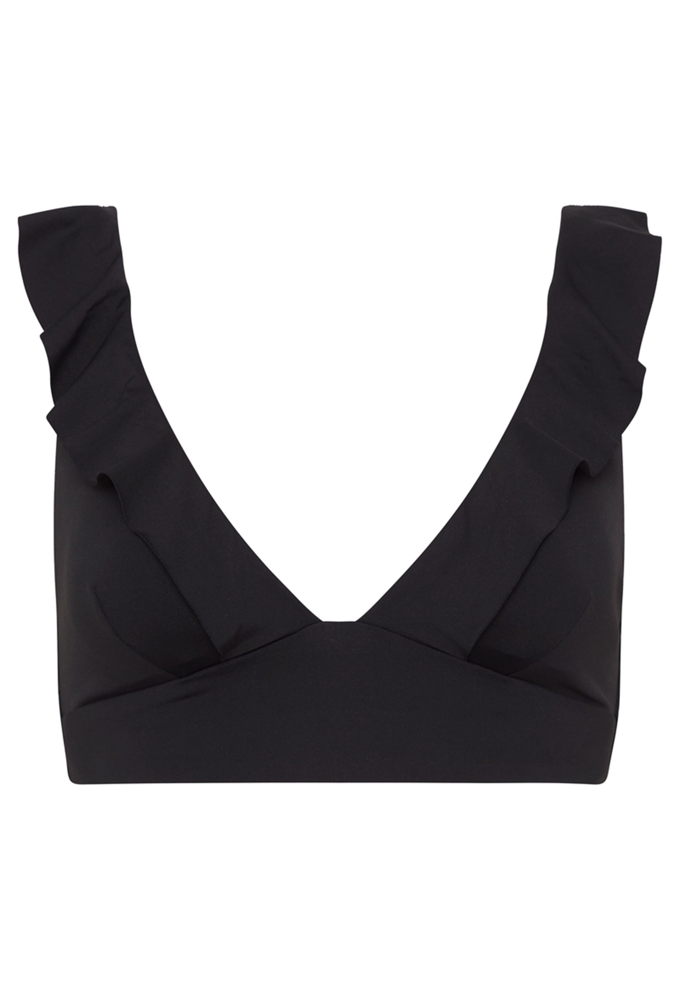 SEA LEVEL Bikini Top 'Essentials' in Black: front