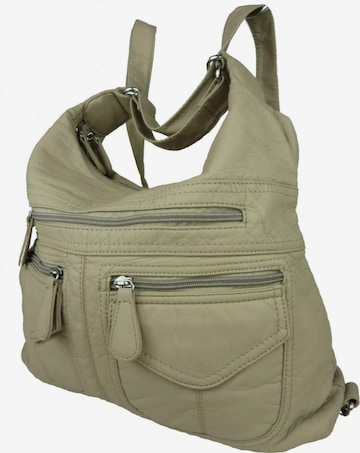 Kumixi Rucksack '2in1 Rucksacktasche' in Beige: Vorderseite