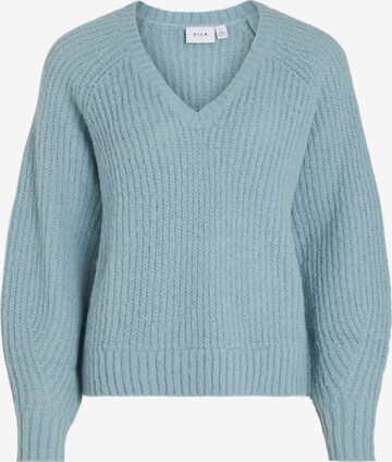 VILA Sweater 'Chinti' in Blue: front