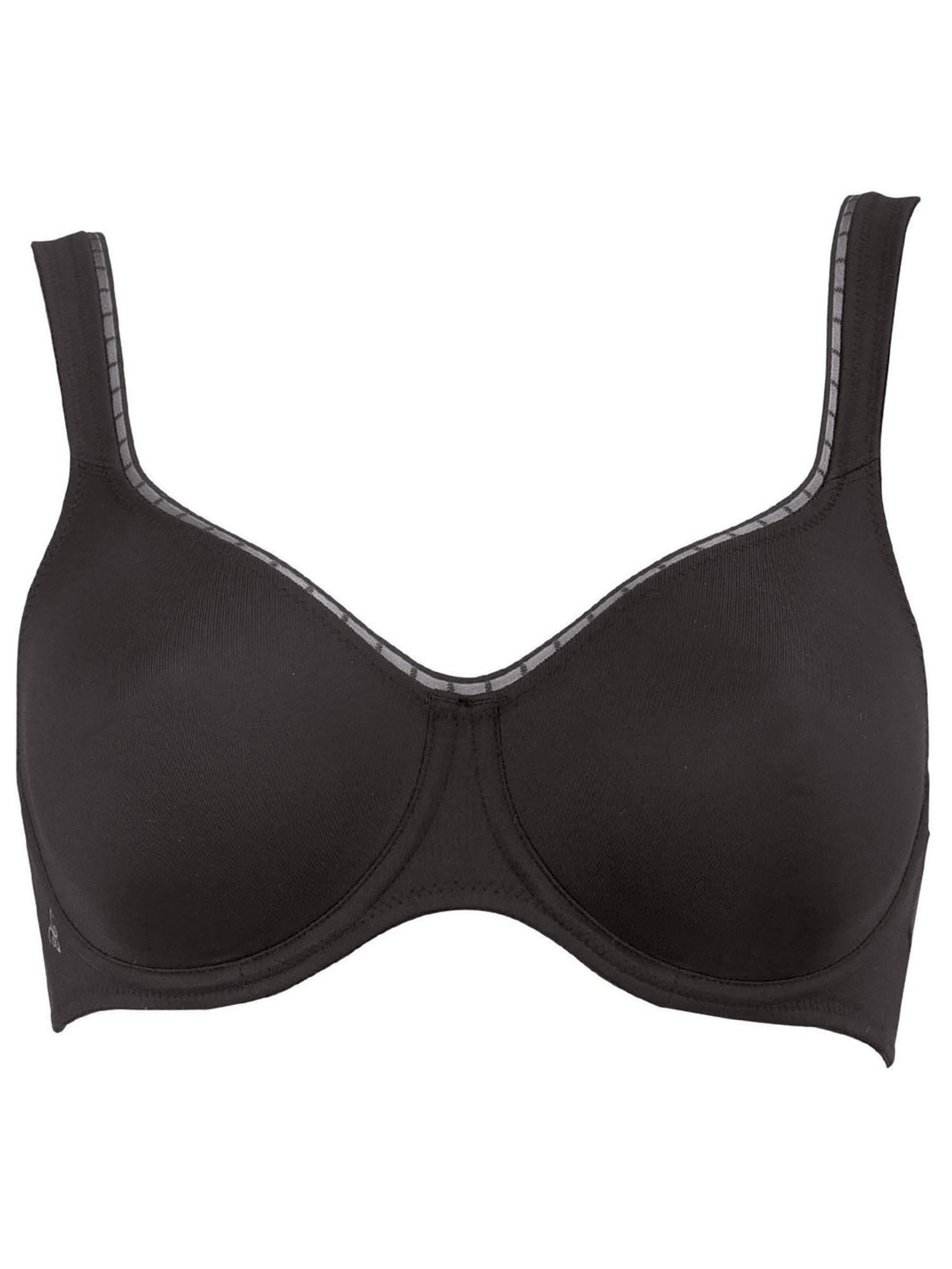 ANITA Bra 'Twin Firm' in Black: front