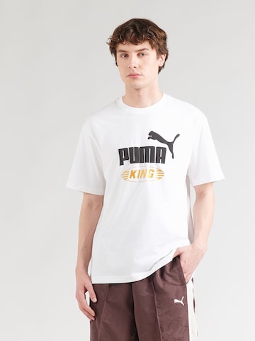 PUMA T-Shirt 'FUTURE ARCHIVE KING' in Weiß: Vorderseite
